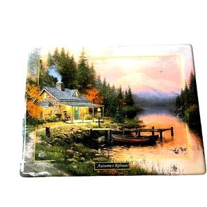 Thomas Kinkade Bradford Exchange "End of a Perfect Day" 2000